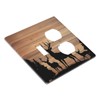 CZRPKEN Decorative Outlet Covers Rustic Brown Wood Deer Elk Pine