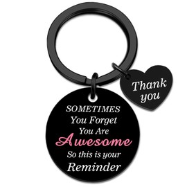 Inspirational Gifts For Women Motivational Keychain Gifts Affirmation Uplifting Gifts For Best Friend Mom Teacher Meaningful Sometimes You Forget Your Awesome Gifts Birthday Valentines Day Gifts