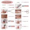 Pedicure Knife Tools Kits, Professional Stainless Steel Dead Skin Foot