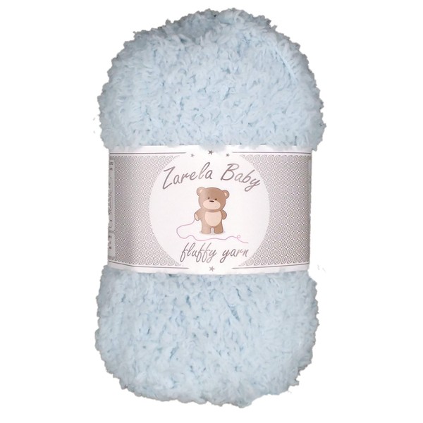 Zarela Baby Fluffy Wool 25g (04 Baby Blue)