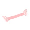 Ieron 50 pcs Butterfly Paper Napkin Rings, Butterfly Paper Napkin
