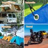 BEXSLE 8 Pcs 24in Bungee Cords with Carabiner Hooks Heavy