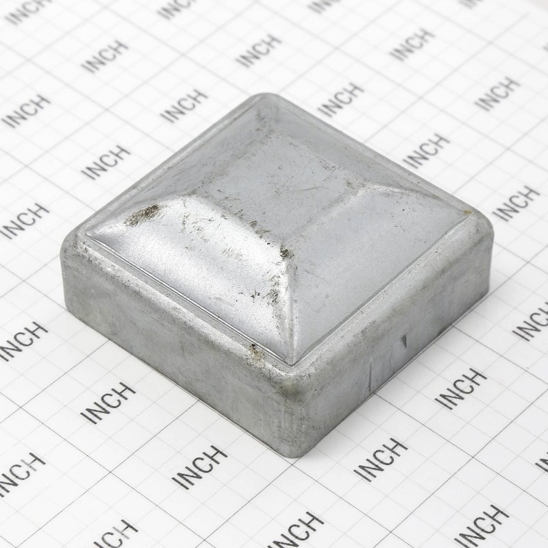 Plum Fittings 2 1/2" x 2 1/2" Square Pressed Steel