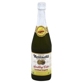 Martinelli's Martinelli Juice Sparkling Cider Organic 25.4 FO (Pack Of 12)