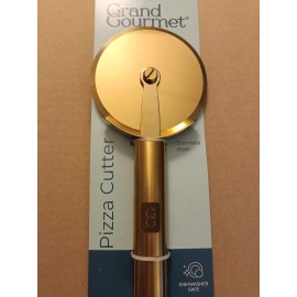 Grand Gourment Pizza Cutter 7.75" (Gold Color)