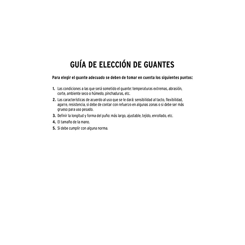 Pretul GU-235P, Guantes de carnaza y loneta, unitalla, Pretul