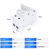 GEYA Switch 1P 125A Load Disconnector Dual Power Manual Transfer