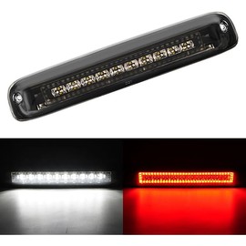 BORDAN Third Brake Light LED Fit for 1999-2007 Chevy Silverado GMC Sierra 1500 2500 3500 HD Classic, Red Cargo Lamp Rear 3rd Brake Lights Accessories High Mount Stop Light