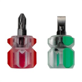 FIKLOTA 2-Piece Sewing Machine Dedicated Flat and Stubby Screwdriver Set Mini Stubby Tools Sewing Notions for Sewing Machines