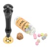Wax Sealing Stamp Set Clear Pattern Anti Rust Exquisite Packaging