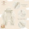 UVIPC Baby Newborn Bear Outfit Fleece Snowsuit Winter Clothes Hooded
