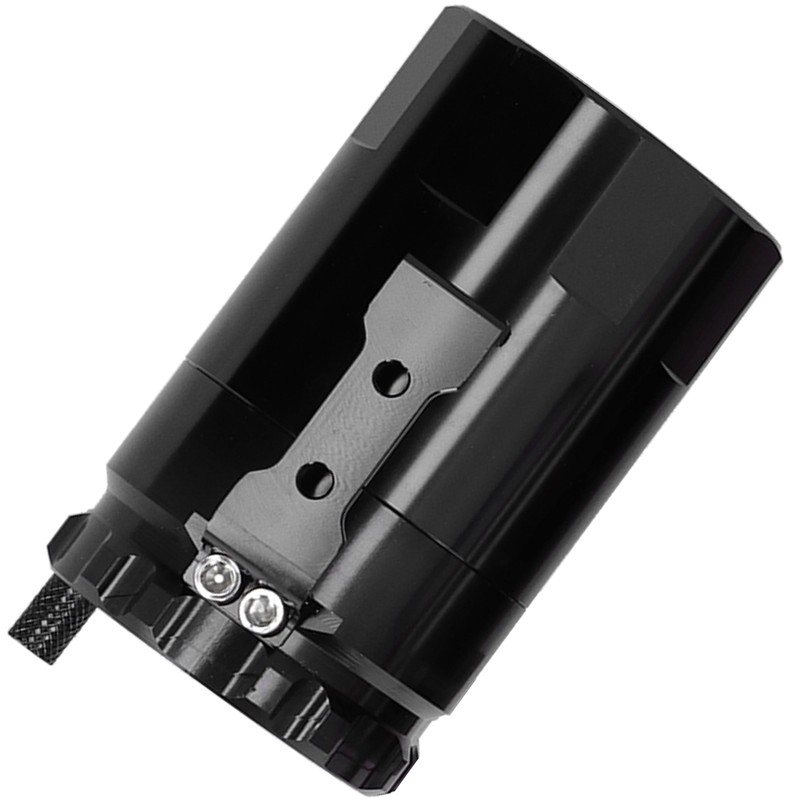 Universal Auto Oil Catch Can Breather Reservoir with Mounting Parts