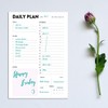 Daily Planner Notepad - A5 Calendar, Scheduler, Organizer with Priority,