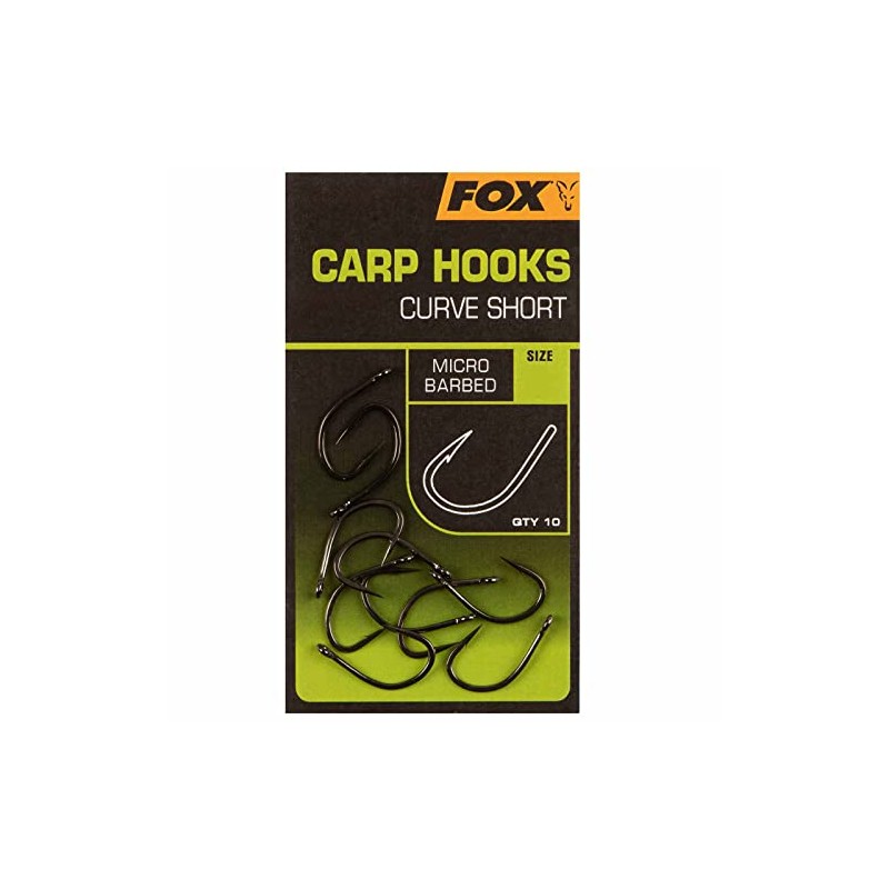 Fox Curve Short Carp Hooks (4)