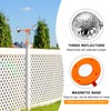 Bird Reflective Spinning Deterrent Devices for Outside Keep Birds Away