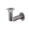 SYDARSYN Carriage Bolts Full Thread Round-Head Screws with Square Neck