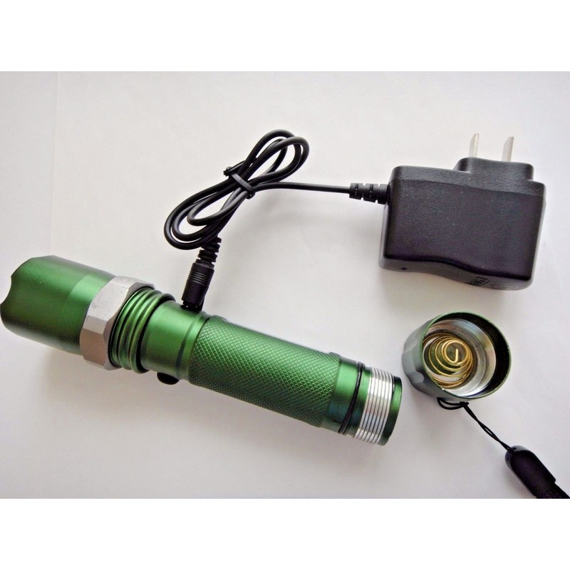 led Brand new 800 LM 50W LED rechargable Zoomable Torch