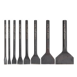 WUTA Slotted Leather Punch, Set of 8, Hole Punch, Leathercraft, Black Leather Steel Belt, Leather Craft Punch, Tool, DIY Drilling Tool (6+8+10+12+15+20+30+40mm)