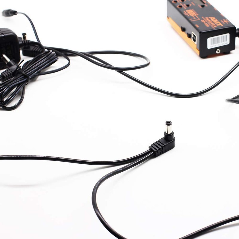 SONICAKE 9V DC 5-Way Daisy Chain Cable Right Angle Plug