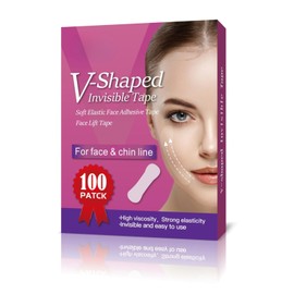 100pcs V-shaped face lift patch