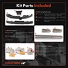 A-Premium 9PCS Engine Timing Chain Kit W/Tensioner & Guide Compatible
