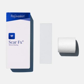 Rejuvaskin Scar Fx Silicone Sheeting – 1.5 inch x 5 inch Scar Tape for Small to Medium Surgical Scars - Silicone Tape for Soften, Flatten, Reduce and Recover Scars - Physician Recommended- 1 Sheet