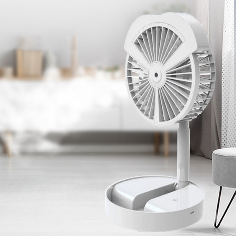 Mini Electric Fan 3 Wind Speeds Cooling Fan Brushless Motor