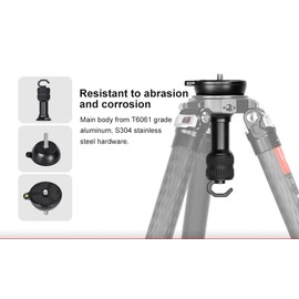 Sunwayfoto TA-75LBP 75mm Leveling Tripod Half Ball Bowl Adapter