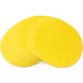 Selead Sandpaper 225 mm Velcro Durable Sanding Pads Pack of 25 Grit 100 Sanding Discs Perforated Sanding Sheets Round for Drywall Sanders Sanding Giraffe Ceiling Sander