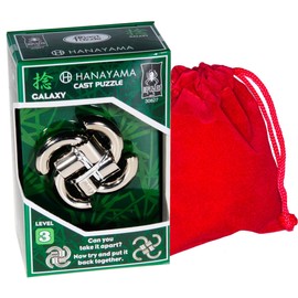 Galaxy Hanayama Cast Metal Brain Teaser Puzzle New 2015 Design
