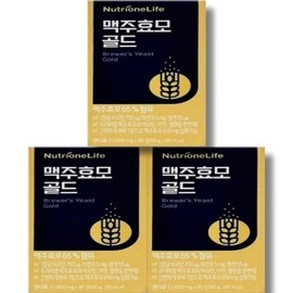 Nutrione Brewer's Yeast Gold 1000mg x 90 tablets 3 boxes / 뉴트리원 맥주효모 골드 1000mg x 90정 3박스