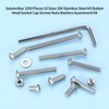 1050 Pcs M3 Screws Kit, M3 Machine Screws and Nuts