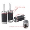 Lrocaoai 16Pcs Banana Plugs Hi-End HiFi DIY Carbon Fiber Copper