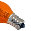 OCS Parts Transparent Amber Light Bulbs | E12 Candelabra Screw