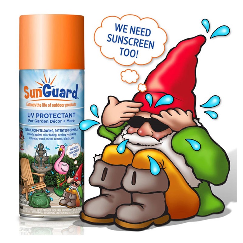 SUNGUARD UV Protectant Spray for Outdoor Decor, Furniture & More