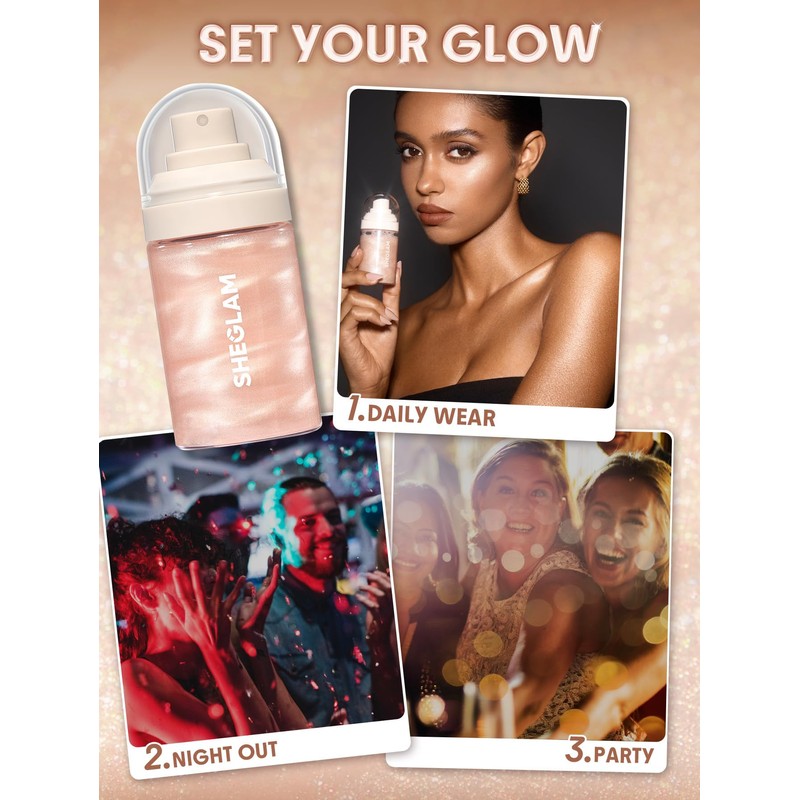 SHEGLAM Light Me Up Luminous Waterproof Makeup Long Lasting Setting