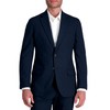 J.M. Haggar Men's Premium Stretch Tailored Fit Subtle Pattern Suit