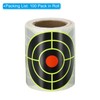 PATIKIL Recording Targets Stickers 3 Inches Pack of 100 Glue