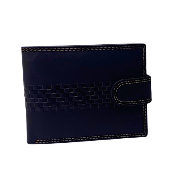 Velluci Pelle Genuine Leather Men's RFID Wallet, ID Window, 7
