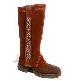 Western Saddle Riding Half Chaps, Charro Saddle Polainas, Tack Horse Gear Equestrian