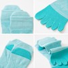 GINZIN Toe Socks Women's Trainer Socks, Breathable Five Fingers Running