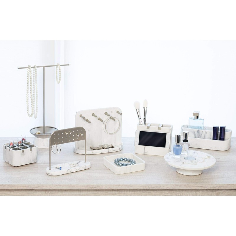 iDesign Dakota Makeup, Countertop, VanityMakeup and Cosmetic Storage Bathroom, 7.89"