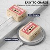 AirPods Pro 2 Case Cover, KOREDA Funny Cassette Tape Design