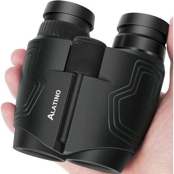 Alatino 12x25 Compact Binoculars for Adults Kids, Small Binoculars with