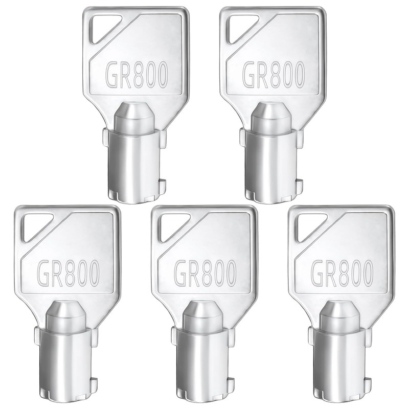 5 Pcs Commercial Washer Key, GR800 Laundry Key, Zinc Alloy
