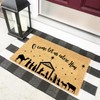 Large Christmas Stencils for Door Mats Reusable Snowmans Nativity Doormat
