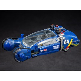 Blade Runner 2049 Deckard Police Spinner [3.7 inch] Non-Scale ABS & PVC & POM & Zinc Alloy Die Cast Painted Finished Mini Car