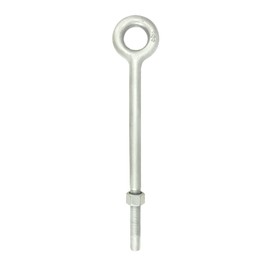 QWORK Eye Bolt with Nuts, 3/4'' x 12" Galvanized Eye Bolt, 2 Pack