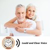 MAUJOY British English Talking Watch for Women,Big and Loud Sound,
