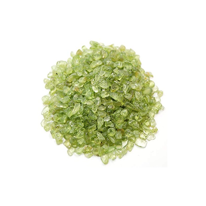 GeoFossils Peridot Small Crystal Tumble Gemstone 20g Bundle Bags